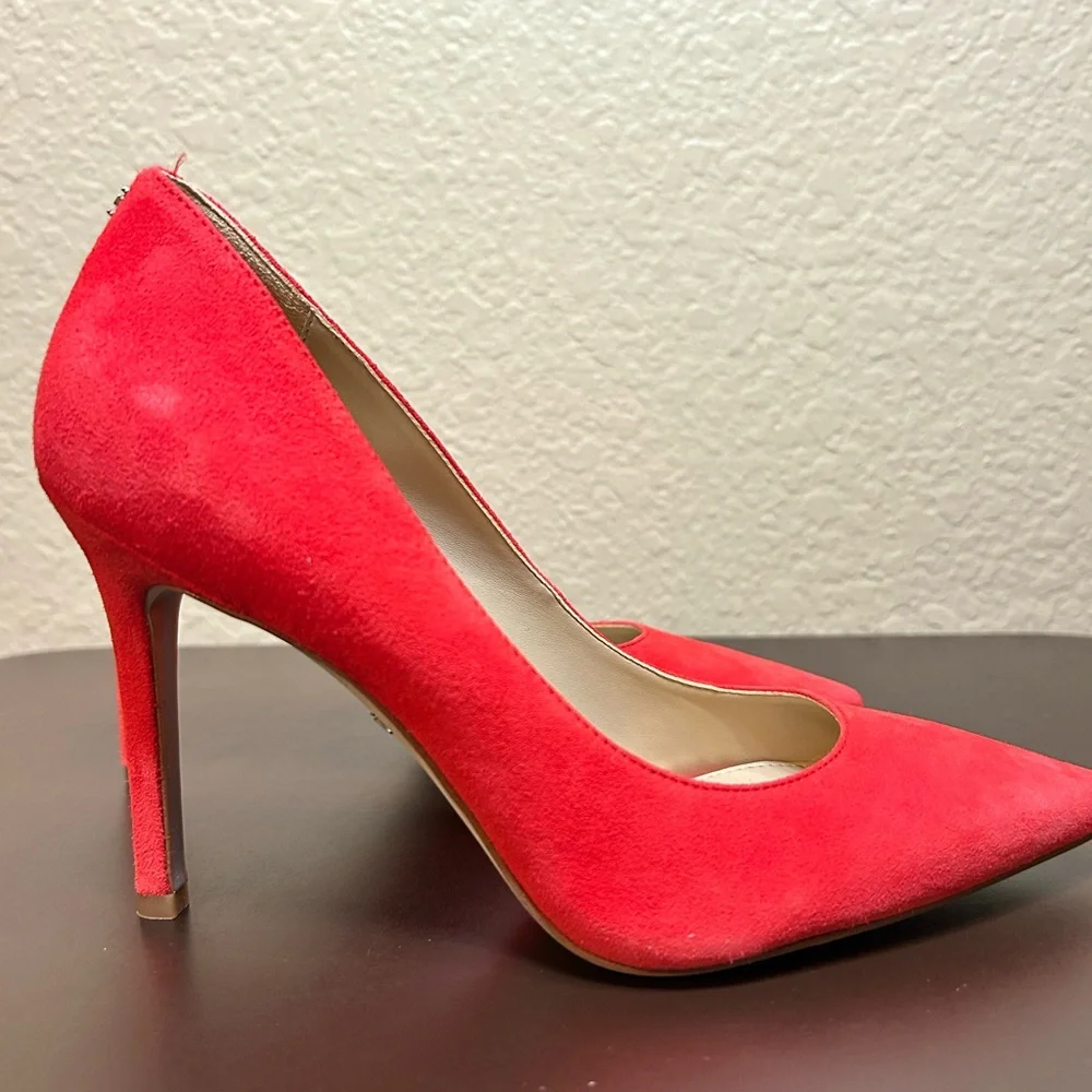 SAM EDELMAN Elegant Red Women's Heels SIZE  5.5 M